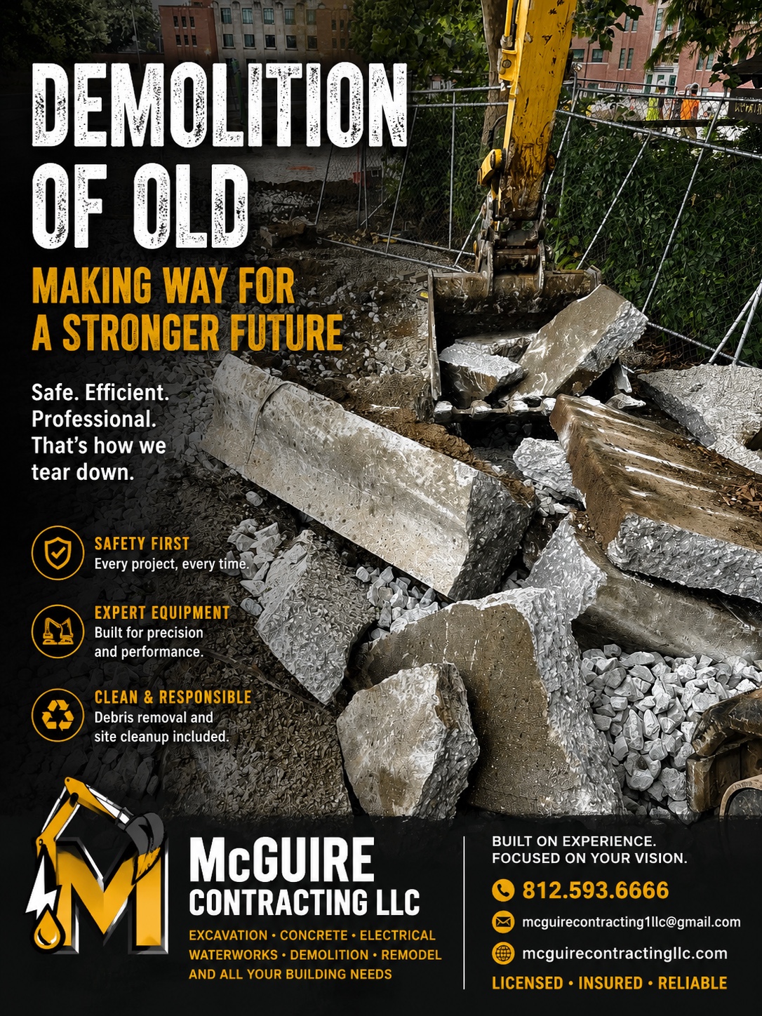 Demolition and cleanup service